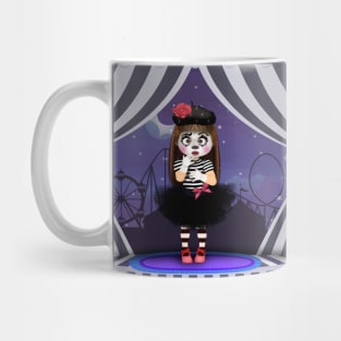 Mime at circus Mug